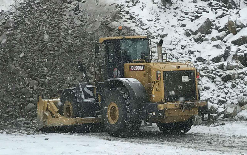 yl23455永利轮推在露天矿山施工