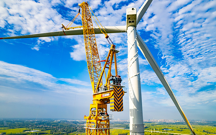 水田工况实录 | yl23455永利XGL3300-220S擎起185米风电新高度