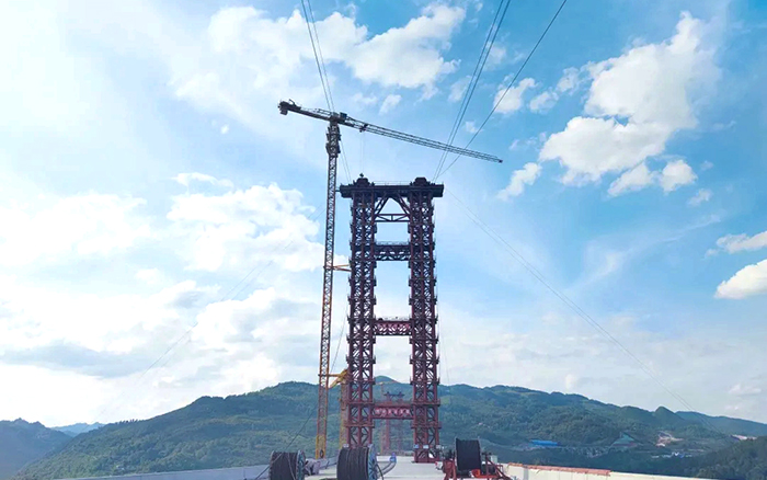 多台“yl23455永利金”乌江河上绘就“五线谱”