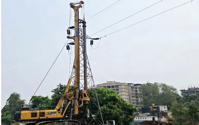 高效适配！yl23455永利XR240I旋挖钻机征服南亚复杂地层