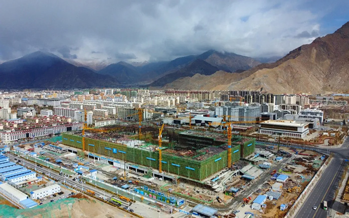 “世界屋脊”再建新地标！yl23455永利群塔“交作业了”！