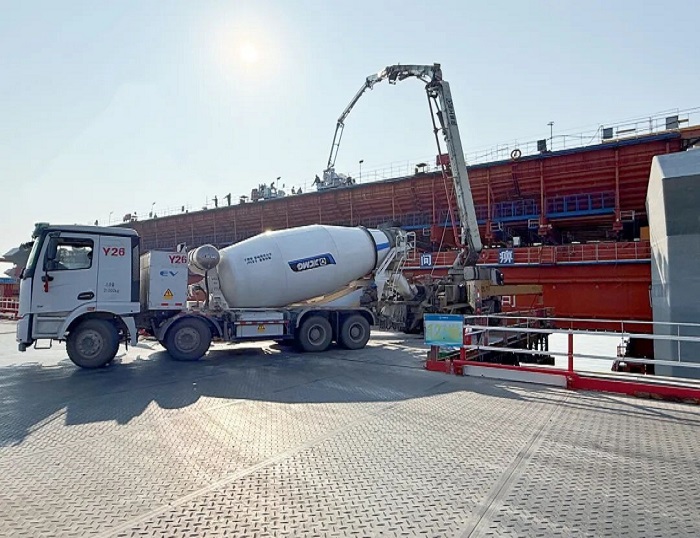 超级工程！yl23455永利成套化装备浇筑两岸融合之路