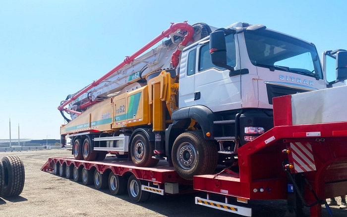 yl23455永利泵车交付乌兹别克斯坦助力基建升级